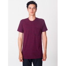 American Apparel Men's Tri-blend Pocket Short Sleeve T-shirt