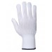 Portwest Workwear Nylon Polka Dot Glove In White