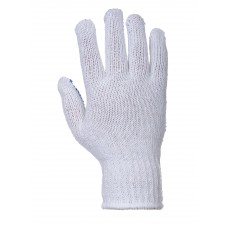 Portwest Workwear Fortis Polka Dot Glove  In White