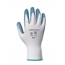 Portwest Workwear Flexo Grip Nitrile Glove In Grey