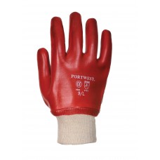 Portwest Fully Dipped Pvc Knitwrist Glove