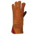 Portwest Workwear Reinforced Welding Gauntlet In Brown