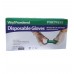 Portwest Workwear Vinyl Powdered Disposable Glove In Clear And Blue