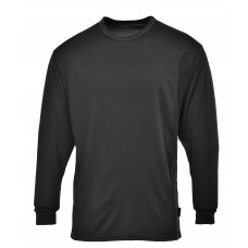 Portwest Workwear Thermal Baselayer Top In Charcoal