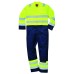 Portwest Bizweld Flame Resistant Hi Vis Anti-static Coverall