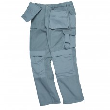 Portwest Workwear Men's Utah Holster Pocket Trousers In Grey And Navy