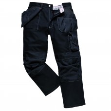 Portwest Boulder Contrast Stitch Knee Pad Pocket Work Trousers