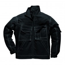 Portwest Workwear Buffalo Canvas Jacket In Navy And Black