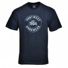Portwest Cogs Print Work T-shirt