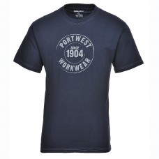 Portwest Workwear Men's Stamp Print T-shirt In Various Colours