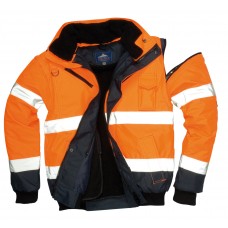 3 In 1 Contrast Bomber Jacket