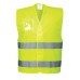 Portwest High Visibility Two Band Id Holder Safety Vest