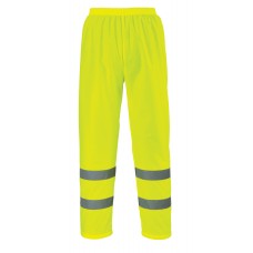 Portwest Vest Port Fabric High Visibility Lightweight Trousers