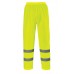 Portwest Vest Port Fabric High Visibility Lightweight Trousers