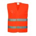 Portwest Workwear Men's Hi-vis Mesh Vest In Yellow And Orange