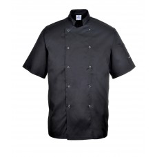Portwest Cumbria Modern Short Sleeve Chefs Jacket
