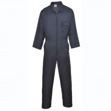 Portwest Workwear Men's Nylon Zip Coverall In Navy