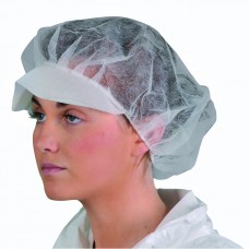 Portwest Disposable Polypropylene Peaked Bouffant Cap