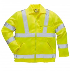 Portwest Work Wear Hi-vis Poly-cotton Jacket