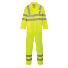 Portwest Work Wear Hi-vis Poly-cotton Coverall