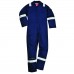 Portwest Workwear Mens Padded Anti-static Coverall In Navy