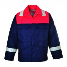 Portwest Bizflame Plus Flame Resistant High Vis Tape Jacket