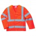 Portwest Workwear Mens High Visibility Flame Retardant Jacket