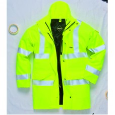 Portwest Gore-tex High Visibility Yellow Parka Jacket