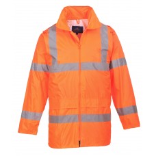 Portwest Work Wear Hi-vis Rain Jacket