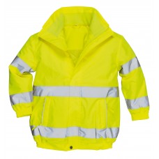 Portwest Workwear Junior High Visibility Jacket In Yellow