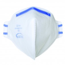 Portwest Workwear Ffp2 Dust Mist Fold Flat Respirator In White
