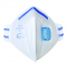 Portwest Workwear Ffp2 Valved Dust Mist Fold Flat Respirator In White