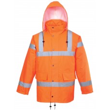 Portwest Work Wear Rail Industry Hi-vis Breathable Jacket