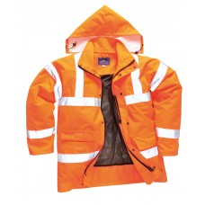 Portwest Work Wear Rail Industry Hi-vis Breathable Jacket