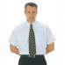 Portwest Workwear Classic Shirt, Short Sleeves In White And Blue
