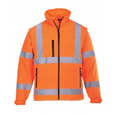Portwest Work Wear Hi-vis Softshell Jacket