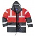 Portwest Work Wear Hi-vis Contrast Traffic Jacket