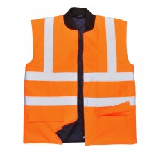 Portwest Hi Vis En 471 Reversible Bodywarmer