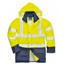 Portwest Workwear Sealtex Ultra Two Tone Jacket In Yellow/navy