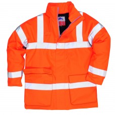 Portwest Workwear Hi-vis Breathable Antistatic Flame Resistant Jacket