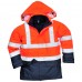 Portwest Anti Static Bizflame Hi-vis Multi-protection Jacket