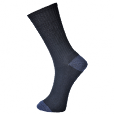 Portwest Workwear Classic Cotton Sock In Black