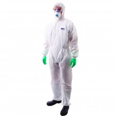 Biztex Sms Coverall With Knitted Cuff Type 5/6
