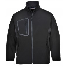 Portwest Workwear Duo Softshell Jacket In Black