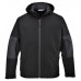 Portwest Workwear Softshell With Hood In Black