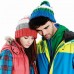 Beechfield Adult's Removable Pom Pom Chamonix Combi Beanie Hat