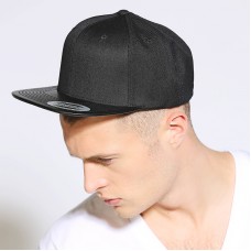 Yupoong Flexfit Adult's Leather Snapback Cap
