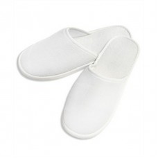 Jb Adult's Disposable Closed Toe Towelling Slippers