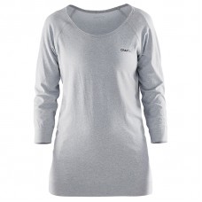 Craft Women's Training Wear Mesh Back Seamless Touch Sweatshirt
