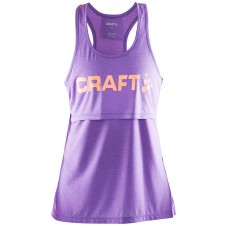 Craft Women's Training Wear Mesh Back Seamless Touch Vest Tank